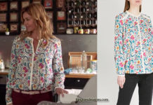 DEMAIN NOUS APPARTIENT : la blouse fleurie de Chloé dans l’épisode 448