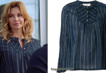 DEMAIN NOUS APPARTIENT : la blouse rayée de Chloé dans l’épisode 457