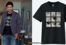 DEMAIN NOUS APPARTIENT : le t-shirt à motifs géométriques de Georges dans l’épisode 476