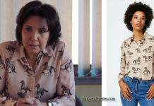 DEMAIN NOUS APPARTIENT : la chemise imprimé chevaux du dr Jeannel dans l’épisode 490