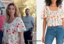 DEMAIN NOUS APPARTIENT : la blouse fleurie de Chloé dans l’épisode 494