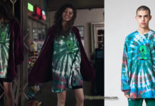 EUPHORIA : alien t-shirt for Rue (Zendaya) in episode 1