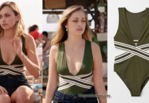 DEMAIN NOUS APPARTIENT : le maillot vert de Sofia dans l’épisode 503