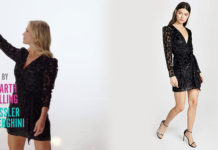 BH90210 : Jennie Garth’s black dress in opening credits