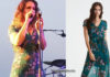 STYLE : et si Lorie avait piqué la robe de Linda Hardy pour son concert à Sète ?