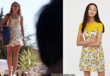 DEMAIN NOUS APPARTIENT : la robe citrons de Betty dans l’épisode 559