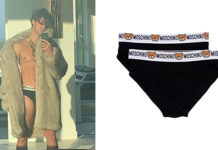 SEXY : Cameron Dallas in black briefs