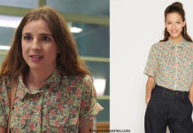 DEMAIN NOUS APPARTIENT : la chemise impression fruits de Garance dans l’épisode 552