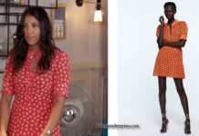 DEMAIN NOUS APPARTIENT : la robe à fleurs de Soraya dans l’épisode 548