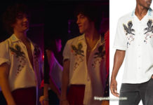 ÉLITE : la chemise brodée de Valerio dans l’épisode 4 de la saison 2