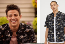 THE FLASH : patterned shirt for Barry in s6e1