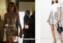 BABY : la jupe métallique de Chiara dans s2e05