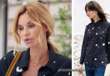 DEMAIN NOUS APPARTIENT : la chemise à faux pois de Chloé dans l’épisode