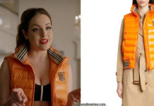 DYNASTY :Fallon’s quilted down vest