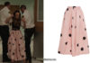 DYNASTY : polka-dot skirt for Fallon in s3e02