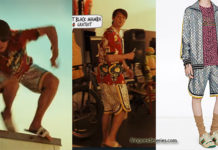 DAYBREAK : Josh’s metallic shorts in s1ep01