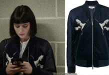 BABY : le bomber brodé oiseaux de Ludovica dans s2e03