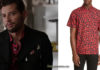 DYNASTY : red leopard shirt for Sam in s3e01