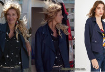 DEMAIN NOUS APPARTIENT : la veste bleue zippée de Chloé dans l’épisode 593