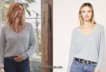 DEMAIN NOUS APPARTIENT : le pull bleu de Chloé dans l’épisode 611