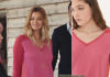 DEMAIN NOUS APPARTIENT : le pull rouge rose de Chloé dans l’épisode 614