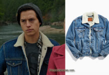 RIVERDALE : Jughead’s denim jacket in S4E09