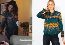 DEMAIN NOUS APPARTIENT : la chemise à fleurs de Leila dans l’épisode 623