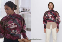 DEMAIN NOUS APPARTIENT : le pull à manches bouffantes de Lou dans l’épisode 619