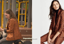 YOU : Love’s striped blazer in S2E03