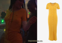 MORTEL : la robe jaune de Luisa dans l’épisode 5