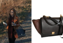 VIRGIN RIVER : Mel’s trapeze bag in S1e01