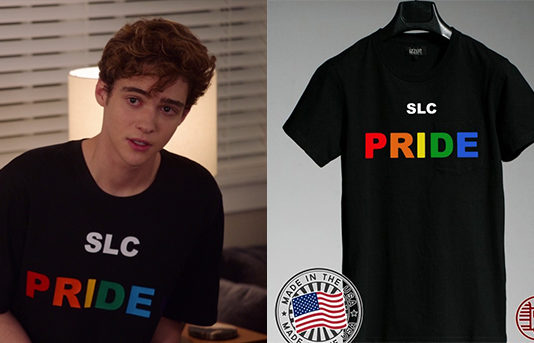 HIGH SCHOOL MUSICAL : THE MUSICAL : THE SERIES : Ricky’s SLC PRIDE t-shirt in S1E04