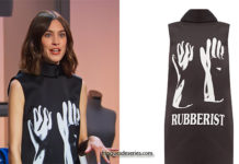 Next in Fashion : Alexa Chung’s Rubberist dress