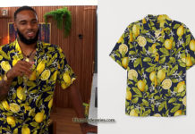 THE CIRCLE : lemon print shirt for Antonio in S1E01