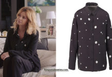 DEMAIN NOUS APPARTIENT : la chemise de Chloé aux funérailles d’Arnaud dans l’épisode 639