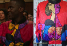 SEX EDUCATION : Eric’s Picasso print jacket in S2E02