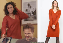 DEMAIN NOUS APPARTIENT : la robe pull de Leila