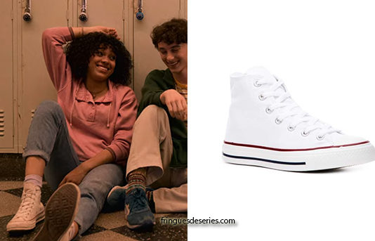I AM NOT OKAY WITH THIS : Dina’s white sneakers in the entire season