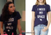 THE EXPANDING UNIVERSE OF ASHLEY GARCIA : Ashley’s navy tee in S1E08