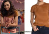 THE EXPANDING UNIVERSE OF ASHLEY GARCIA : Ashley’s striped tee in S1E01