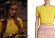 THE EXPANDING UNIVERSE OF ASHLEY GARCIA : Brooke’s yellow top in S1E02