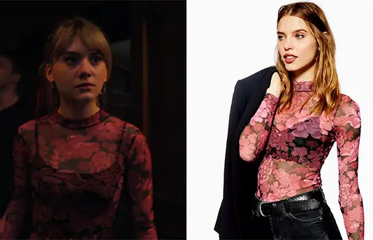 LOCKE & KEY : Kinsey’s floral top in S1E05