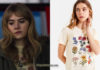 Locke & Key : Kinsey’s flower chart t-shirt in S1E03