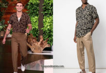 STYLE : KJ Apa’s outfit for the Ellen Show