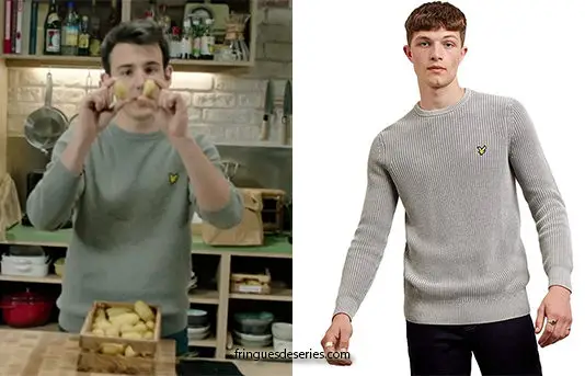 LOÏC, FOU DE CUISINE : février 2020 le pull gris de Loïc pour une fondue savoyarde