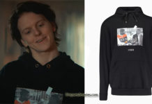 RAGNARÖK : Laurits’s black « fresh prince » hoodie in S1E01