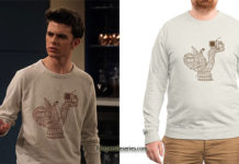 THE EXPANDING UNIVERSE OF ASHLEY GARCIA : Sloth print tee for Stick in S1E02