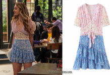 THE EXPANDING UNIVERSE OF ASHLEY GARCIA : Brooke’s floral dress in S1E06