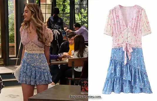 THE EXPANDING UNIVERSE OF ASHLEY GARCIA : Brooke’s floral dress in S1E06