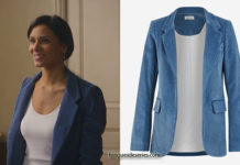 PROFILAGE : Saison 10 Épisode 2 le blazer en velours bleu d’Elisa